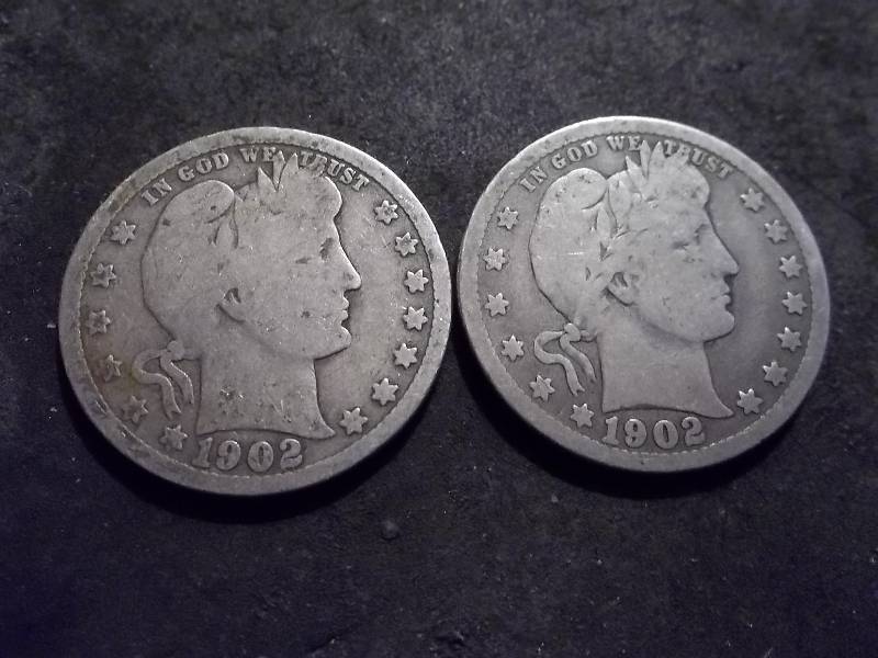 1902, 1902 O Barber Quarters