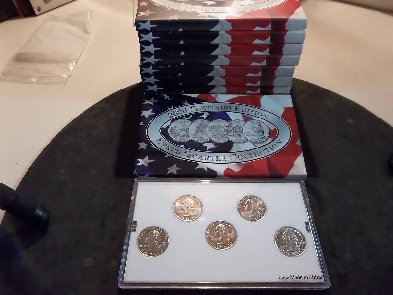 1999-2008 Platinum Edition Quarter Collection
