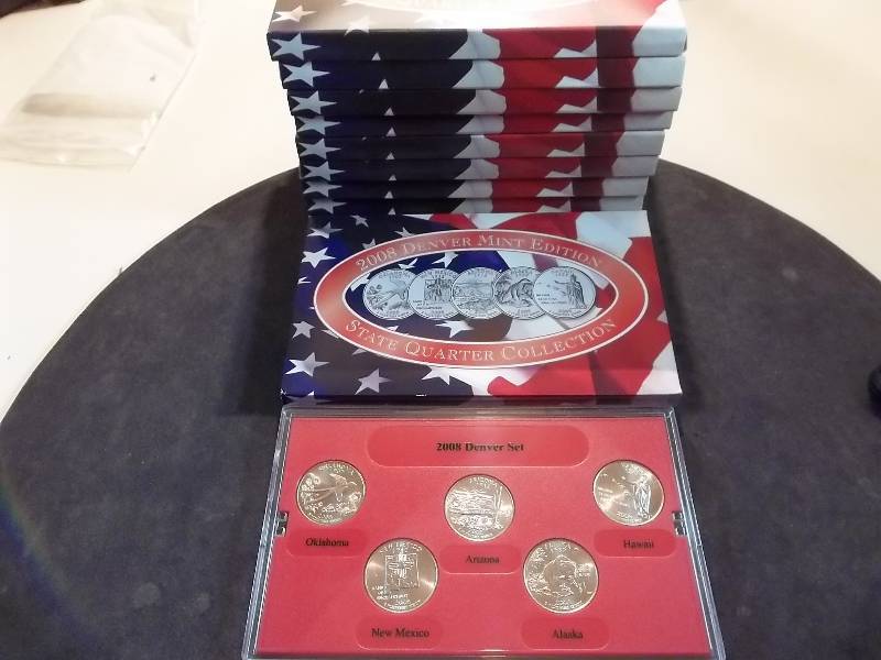 1999-2008 Denver Mint Edition State Quarter Collection