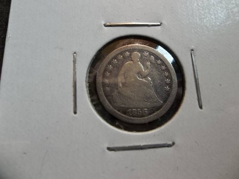 1956 O Seated Liberty Half Dime