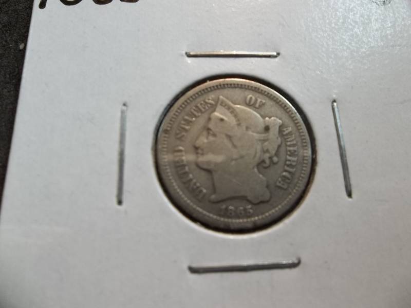 1865 3-Cent Nickel