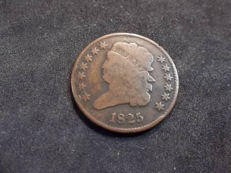 1825 Half Cent