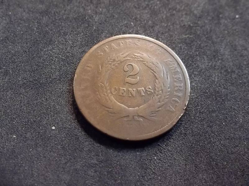 1864 2-Cent Piece