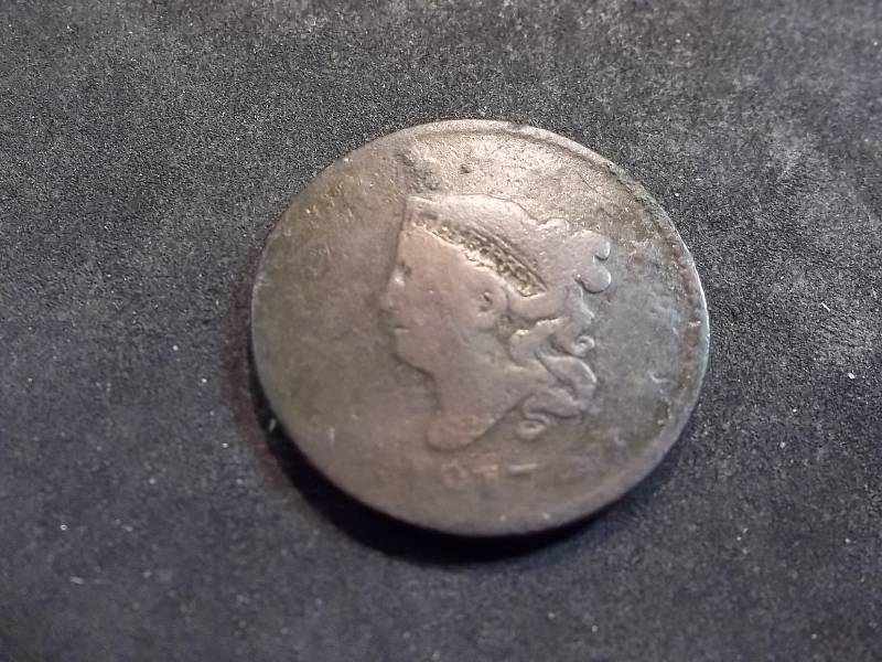 1817 Large Cent  13 Stars