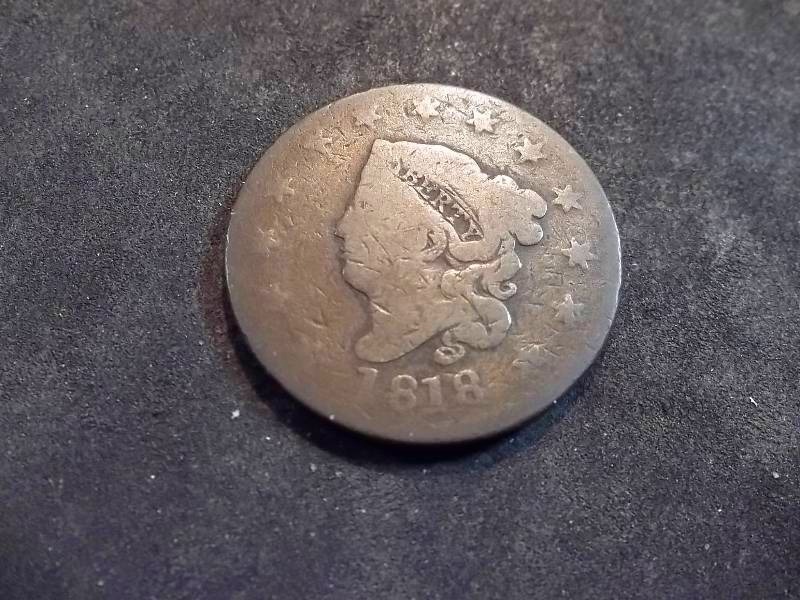 1818 Large Cent
