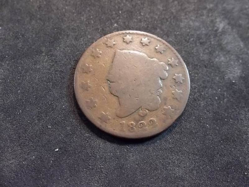 1822 Matron Head Large Cent