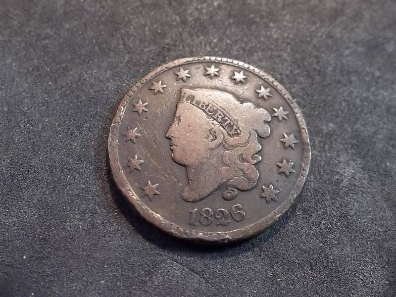 1826 Coronet Large Cent