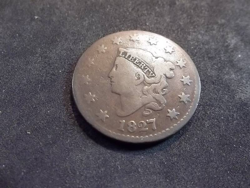 1827 Large Cent
