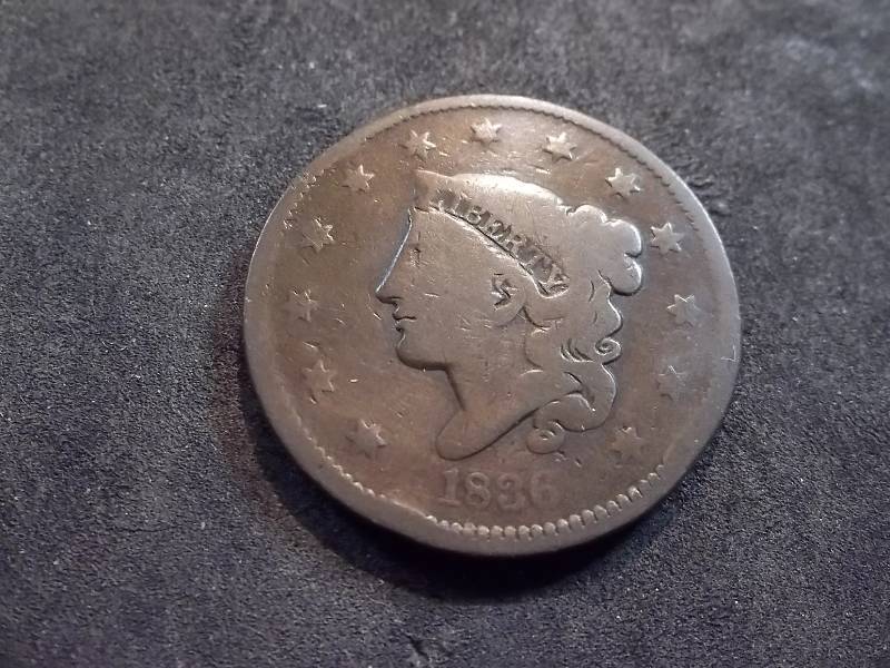 1836 Large Cent
