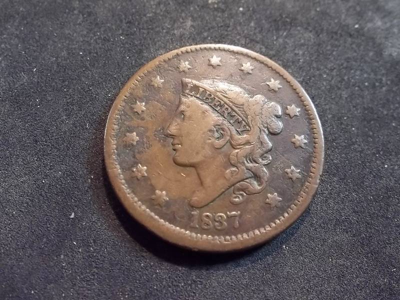 1837 Large Cent
