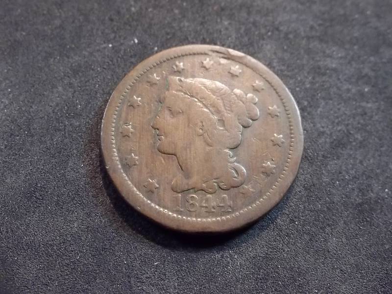 1844 Large Cent