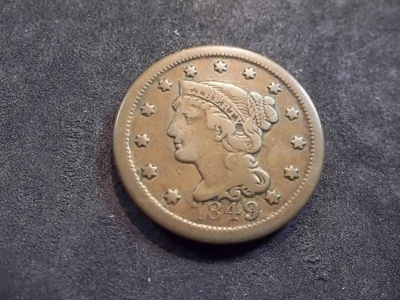 1849 Large Cent