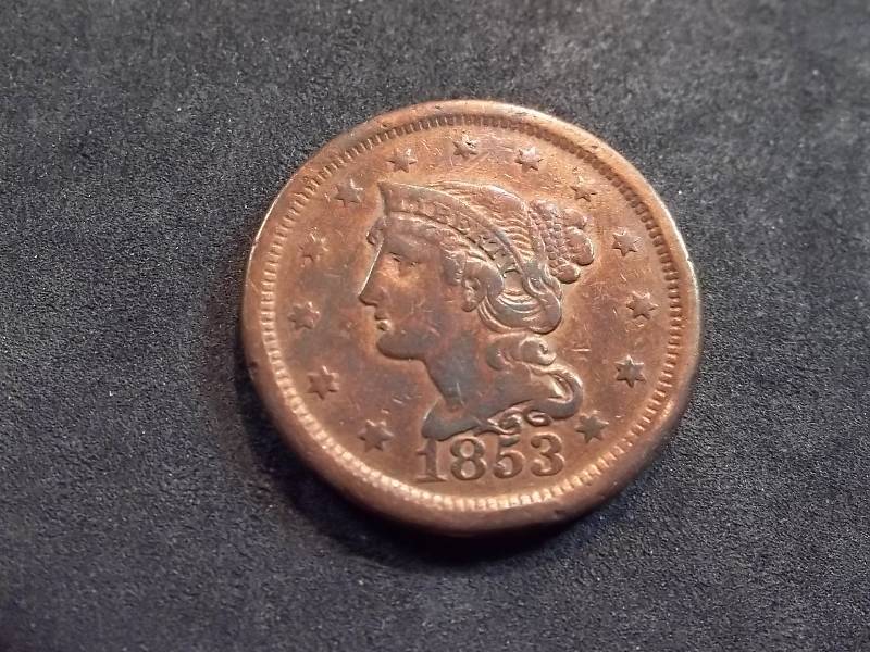1853 Large Cent
