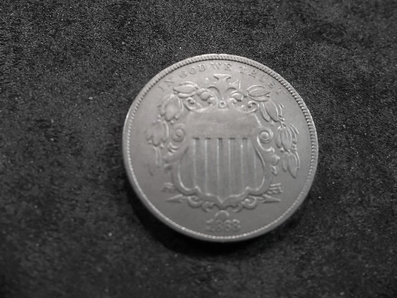 1868 Shield Nickel