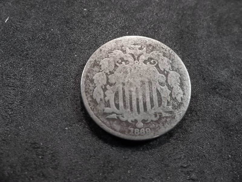 1869 Shield Nickel