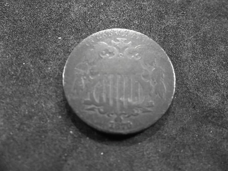 1870 Shield Nickel