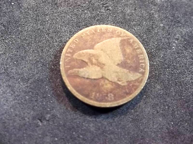 1858 Flying Eagle Cent