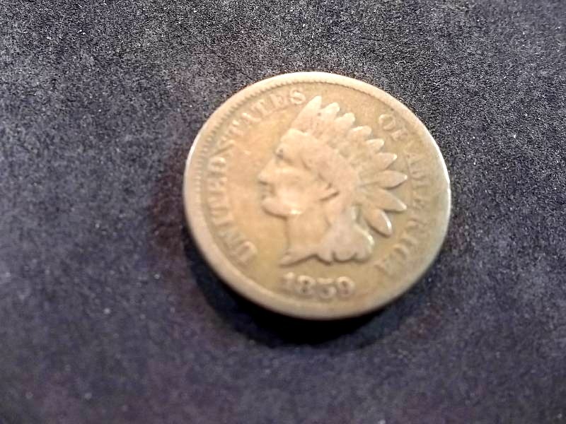 1859 Indian Head Cent