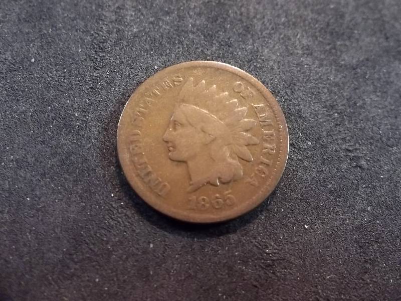 1865 Indian Head Cent