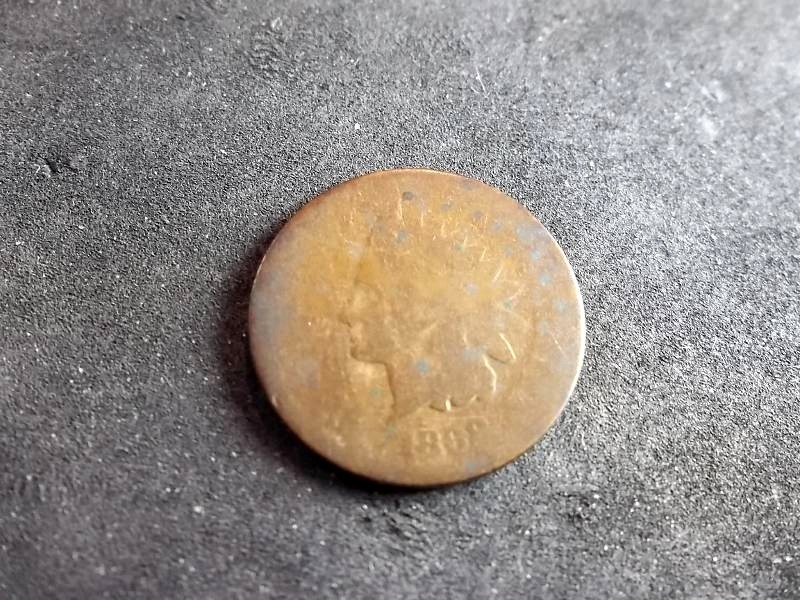 1868 Indian Head Cent