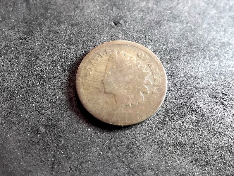 1877 Indian Head Cent