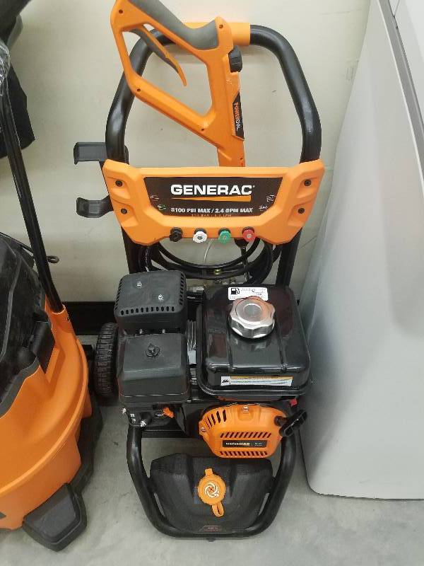 lot 83 image: 3100-PSI 2.4-GPM Gas Pressure Washer with Variable PSI Gun