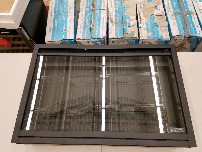 lot 108 image: 36 in. Traditional Built-in Electric Fireplace Insert  (Qty.3)