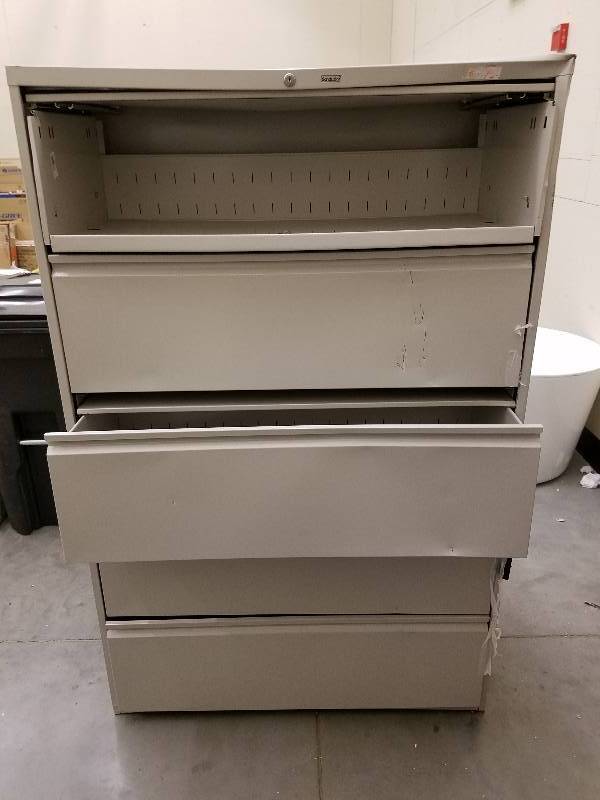 lot 134 image: File cabinet