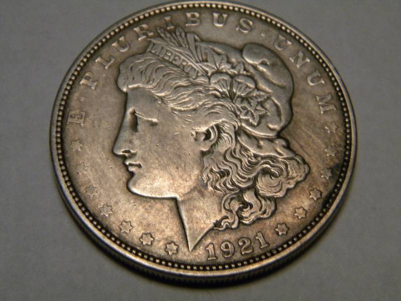 1921 D Morgan Silver Dollar