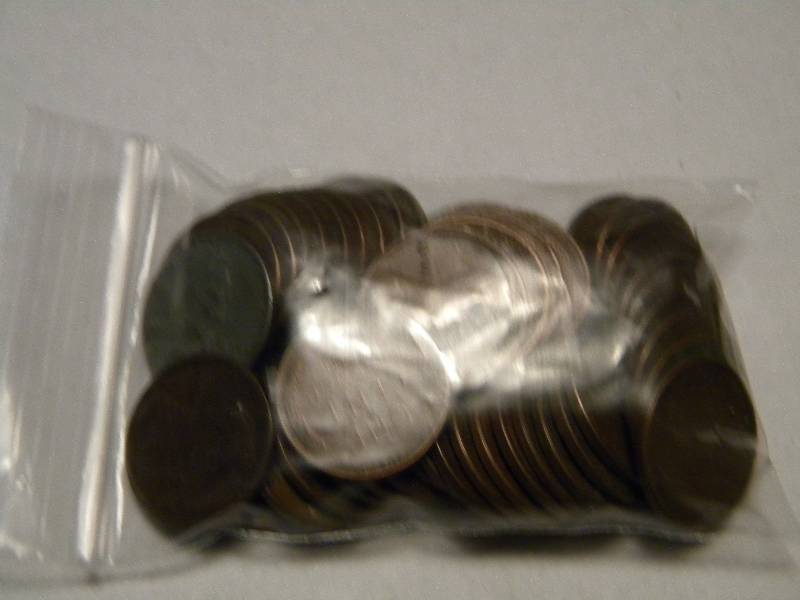 50 Wheat Back Pennies