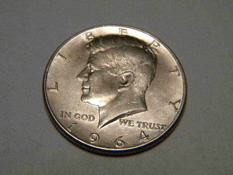 1964 D Kennedy Silver Half Dollar