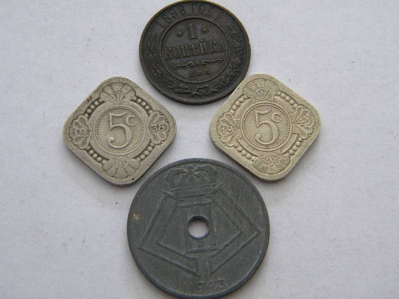 4 Foreign Coins