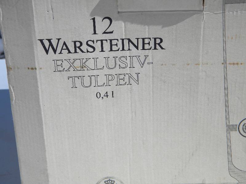 Warsteiner Barware Flute Glasses