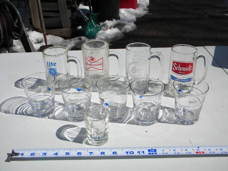 Beer Mugs & Barware Glasses