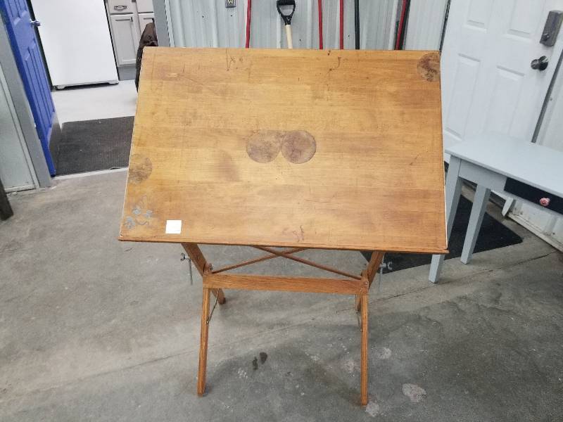 Vintage drafting table