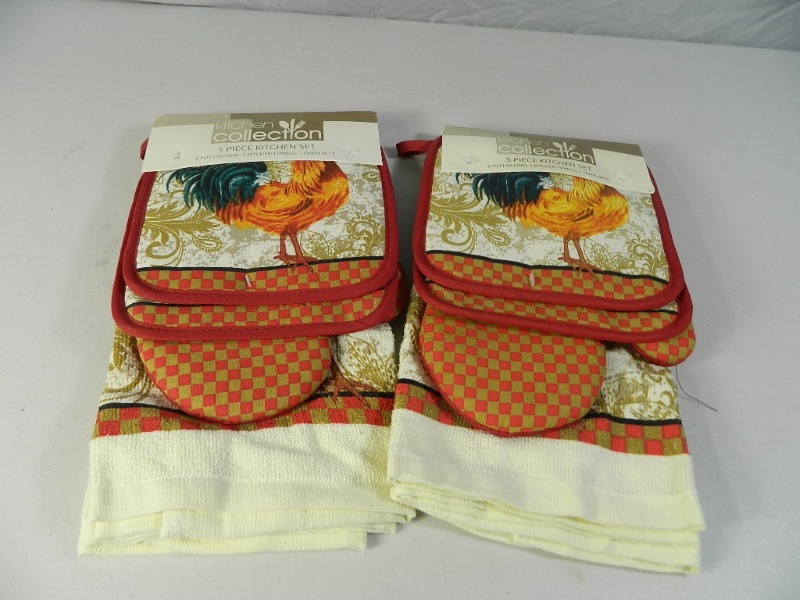 2 New 5 Pc Kitchen Sets