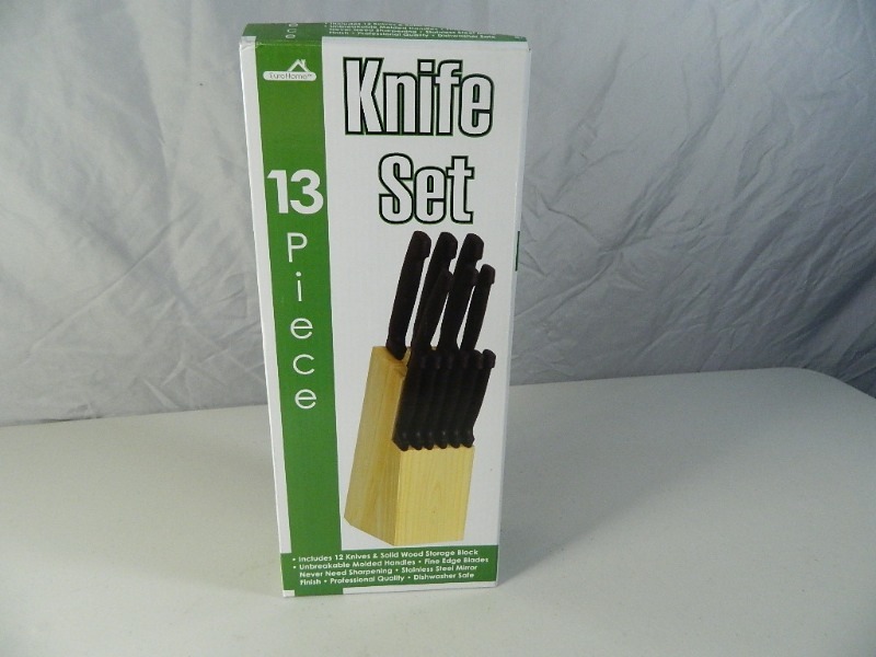 New 13 Pc Knife Set