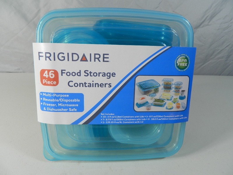 New 46 Pc Food Storage Container Set