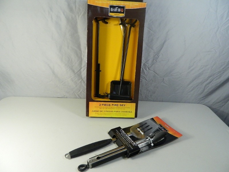 New Fire Set and New BBQ Tool Set