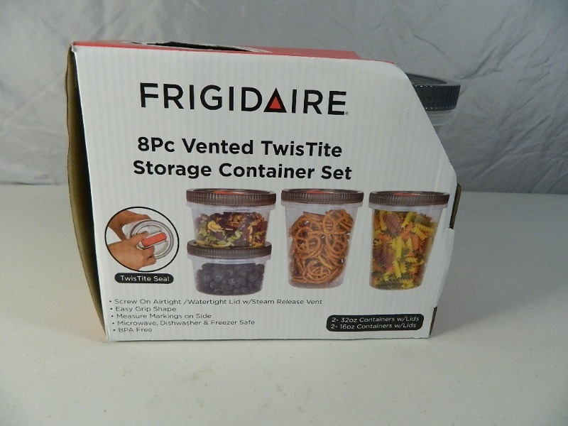 New Frigidaire 8 Pc Storage Set