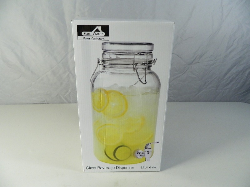 New Glass Beverage Dispenser
