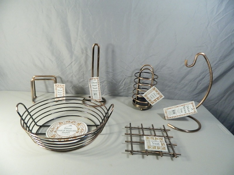New Deluxe Metal Kitchen Items