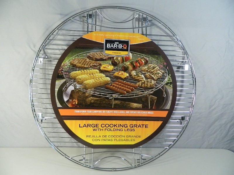 New Large Cooking Grate with Folding Legs