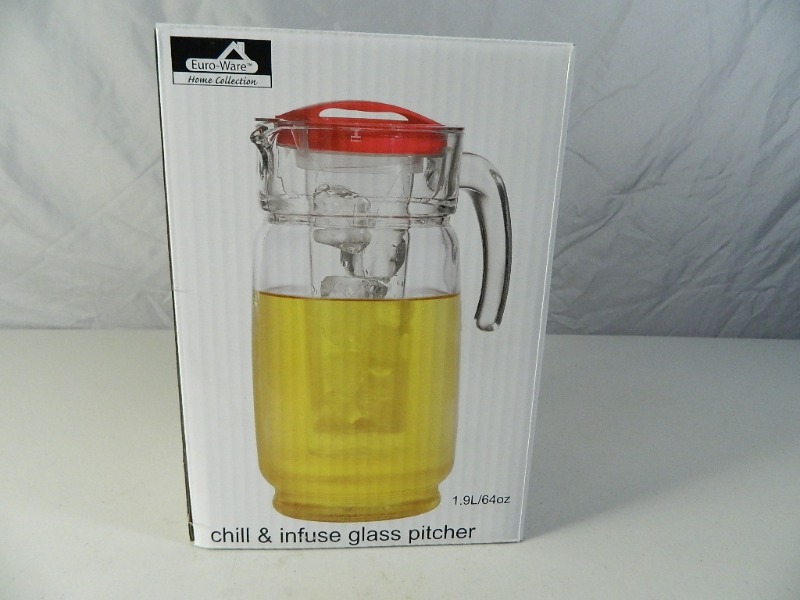 New Chill and Infuse Glass Pitcher