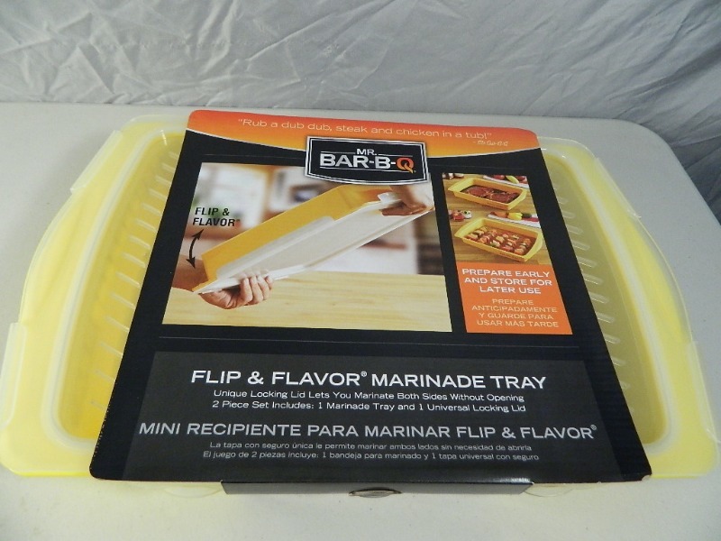 New Flip and Flavor Marinade Tray