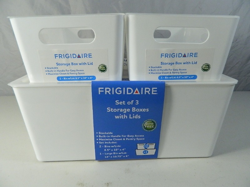 New Frigidaire Storage Set with Lids