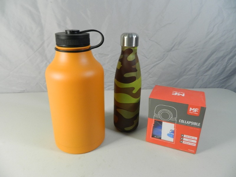 3 New Water Bottles