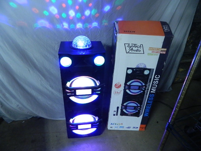 New Bluetooth Party Speaker with Lights