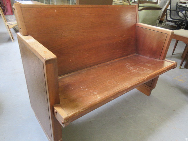 SOLID WOOD PEW