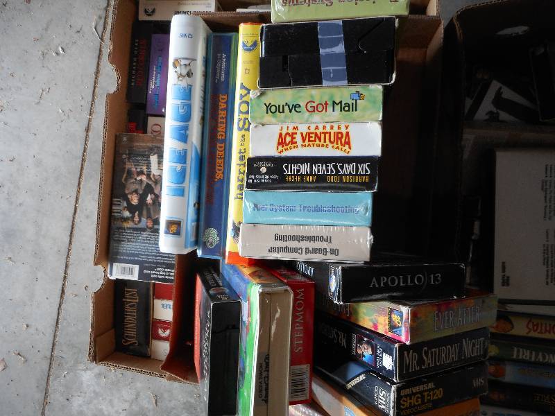 lot 13 image: VHS Tapes